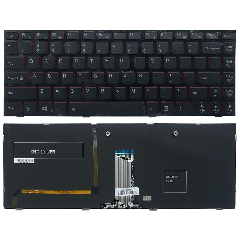 

Новая английская клавиатура для ноутбука Lenovo Ideapad Y400 Y410 Y430P Y400P Y410P Y400N Y410N с подсветкой/без подсветки
