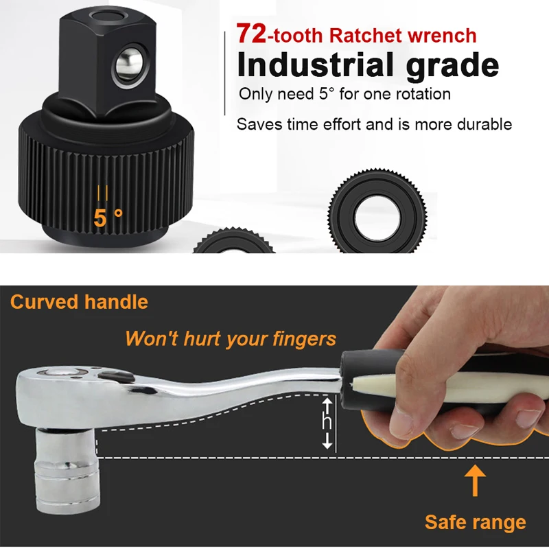 Набор ручных инструментов для ремонта автомобиля набор коробка механических