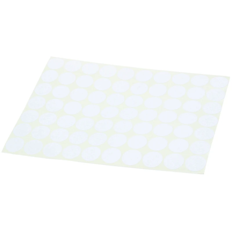 

90Pcs 19Mm Circles Round Code Stickers Self Adhesive Sticky Labels White