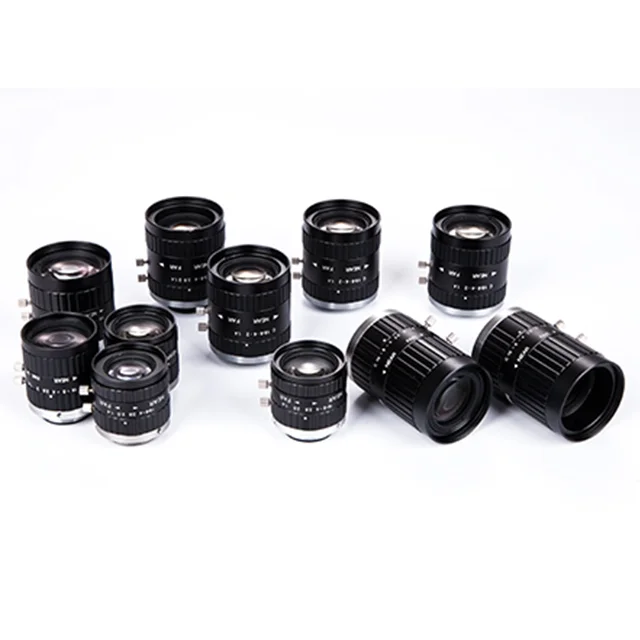 

FA 2/3" series 8mm/12mm/16mm/25mm/35mm/50mm F1:1.4-16 Lens for Machine Vision Camera C mount 5 Megapixel Lens
