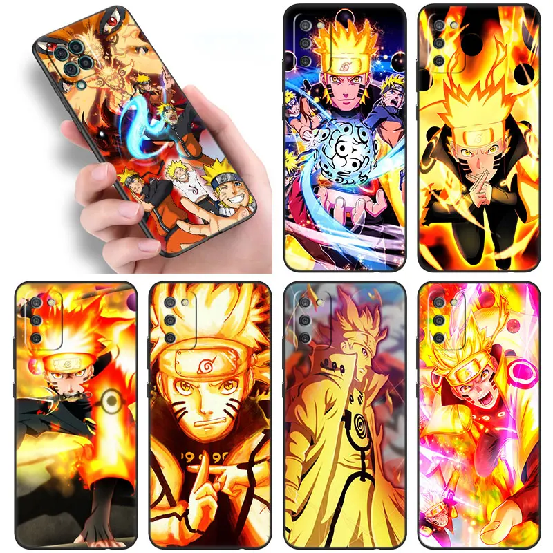Чехол удзумаки Наруто для Samsung Galaxy A02S A10S A11 A20S A20E A30 A31 A40 A41 A03S A01 Core A21S A6 A7 A8 A9 2018 A5 2017