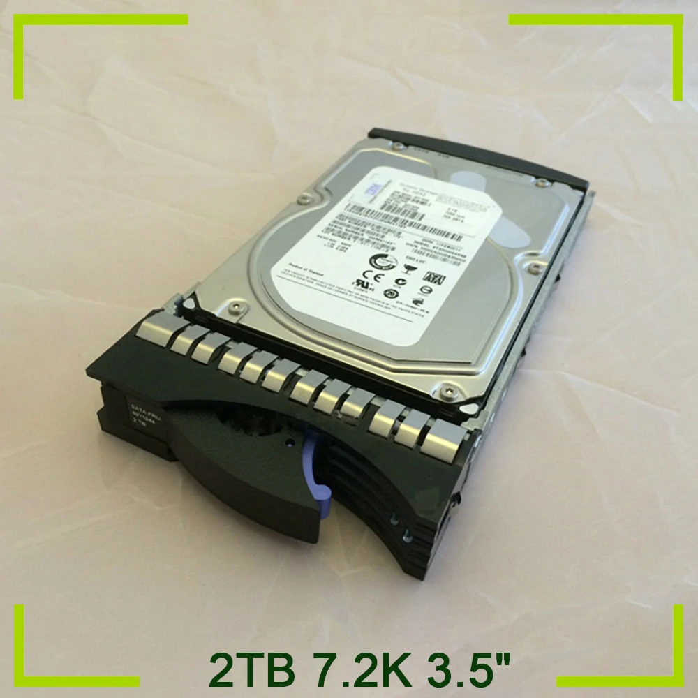 Для сервера IBM жесткий диск DS3200 DS3300 SATA-SAS 2 ТБ 7 К 3 5 дюйма 49Y1940 49Y1944