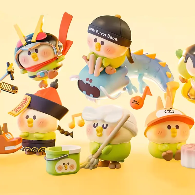 Moetch Маленький попугай детская Юбилейная серия фотоигрушки загадочная коробка