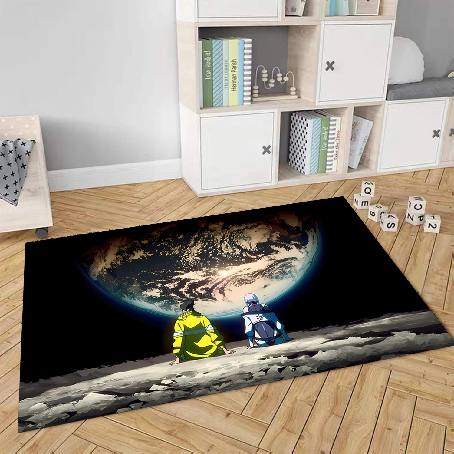 Anime Game C-Cyberpunk E-Edgerunners mat for Living Room Bedroom Home Sofa Decoration Balcony Washable Rug Decor