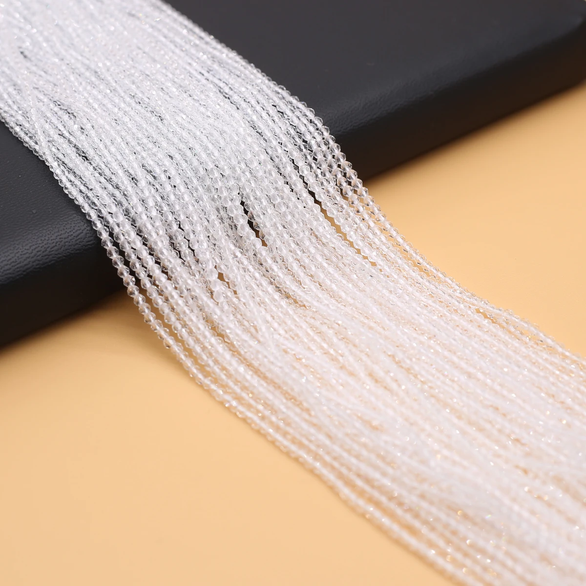 

Fine Natural Gemstone Beads Faceted White Shiny Spinel Bead for Jewelry Making DIY Necklace Bracelet Accessories Length 38cm