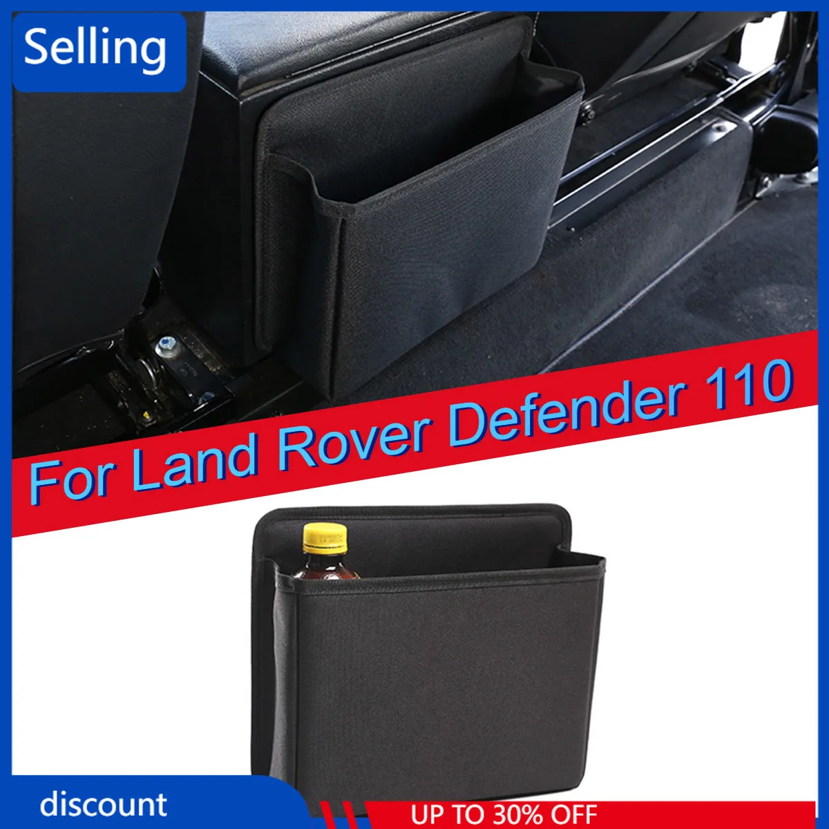 

For Land Rover Defender 110 130 For Landrover 90 Storage Box Behind the Armrest Storage Compartment Storage Bags Car Accessories