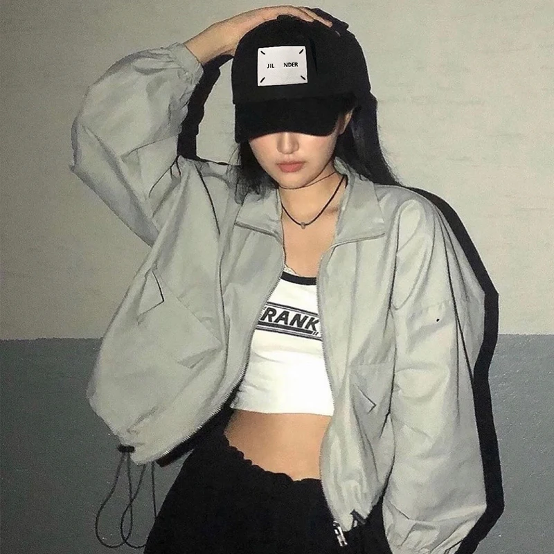 

22ss new Jil leather logo black hat minimalist style sander baseball cap