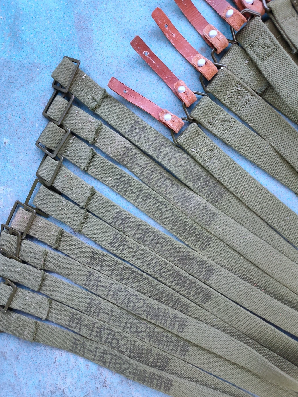 10PCS Genuine Original Warehouse Surplus VIETNAM WAR CHINESE ARMY PLA TYPE 56 AK GUN SLING collect |