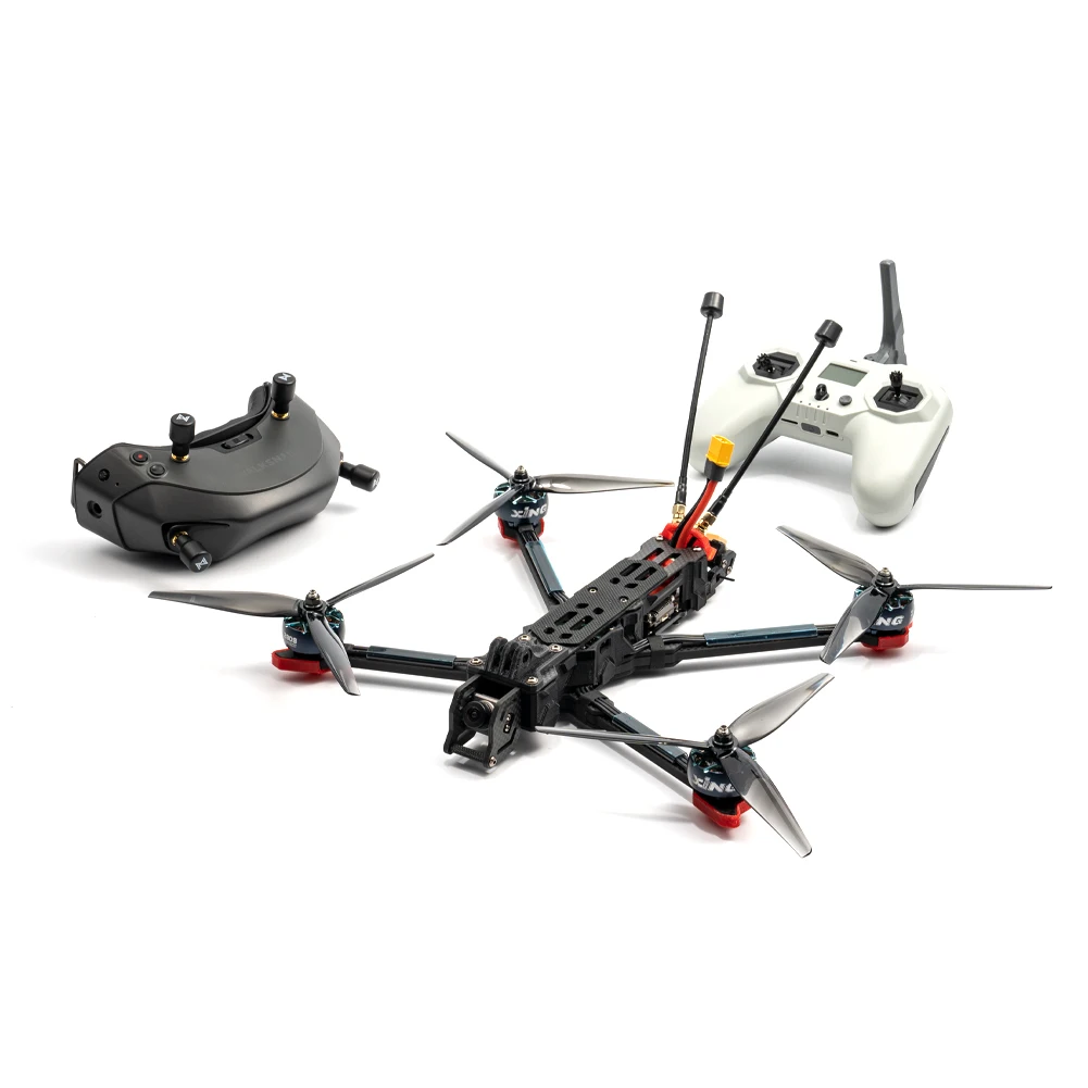 

IFlight Chimera7 Pro HD 6S LR с командировочным 8 радиопередатчиком-ELRS + Walksnail Avatar HD FPV очки-RTF