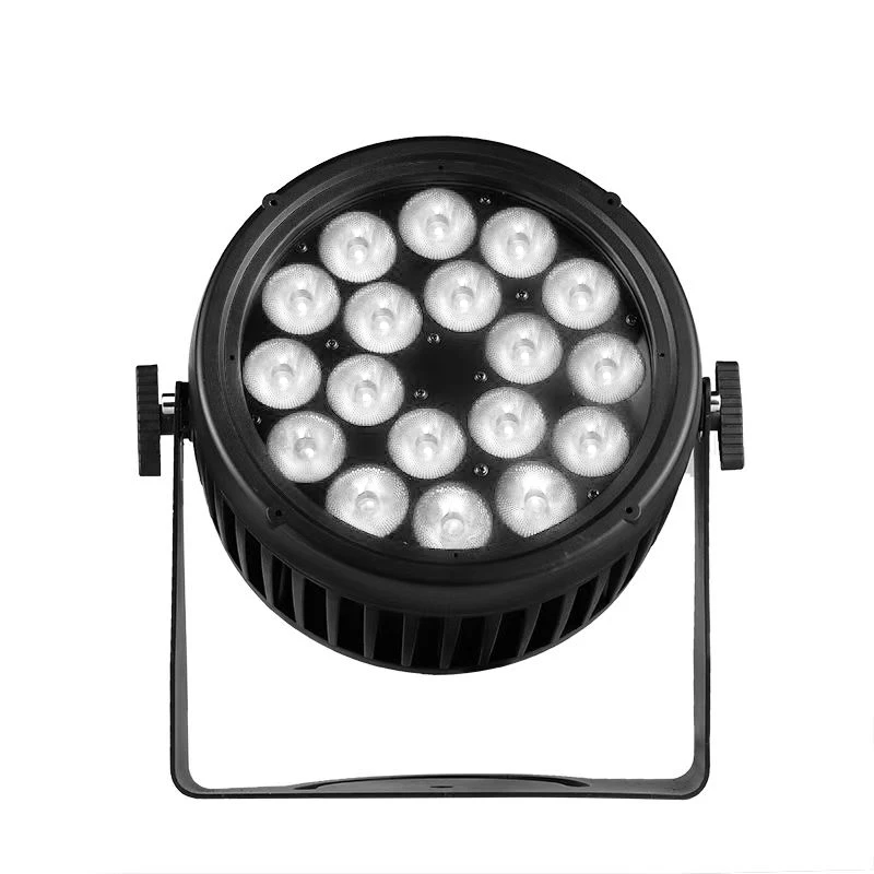Профессиональное сценическое освещение 18x12 Вт IP LED RGBW Par Can Light Rdm Автоматический