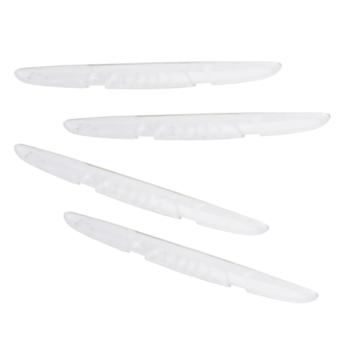 

4 шт., универсальные автомобильные защитные полосы от царапин