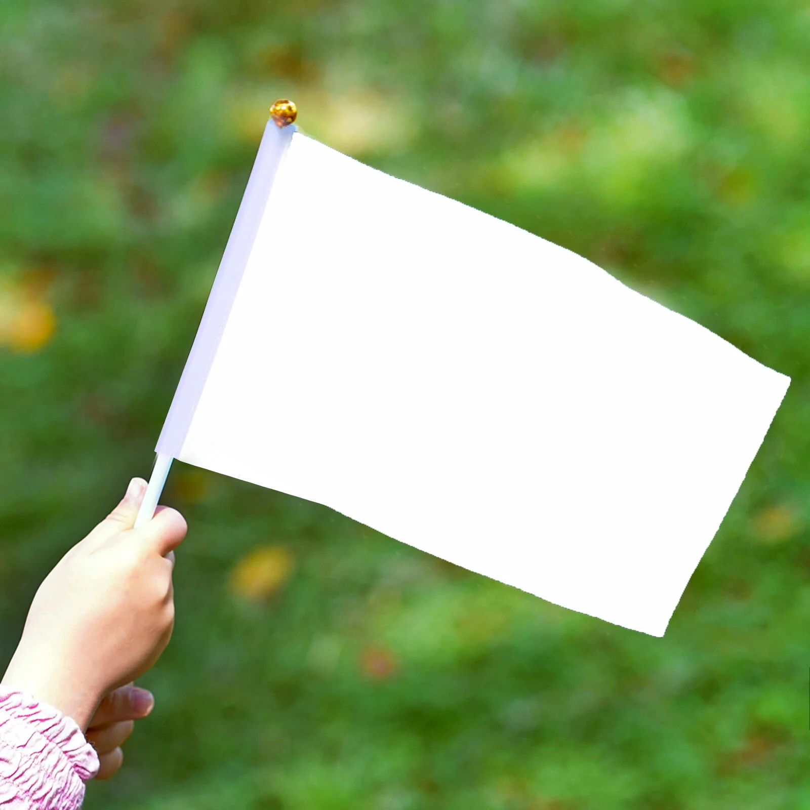 

Plain White Flag 20pcs White Blank Flag DIY Flags On Party for Parades Grand Opening Party Events Celebration