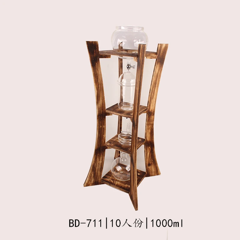 Семейный кофейник экстракт льда фруктовый чай бытовая стеклянная кофемашина