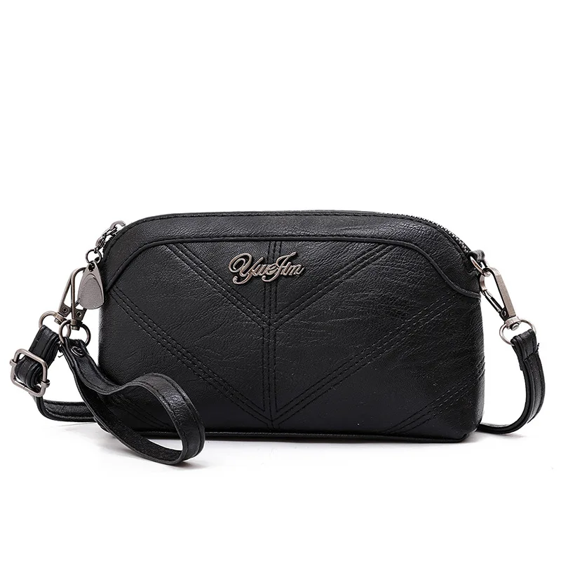 2023 New Women's Bag Single Shoulder Messenger Bag Korean Shell Fashion Small Bag Fashion PU Dual-purpose Bag Women's Bag