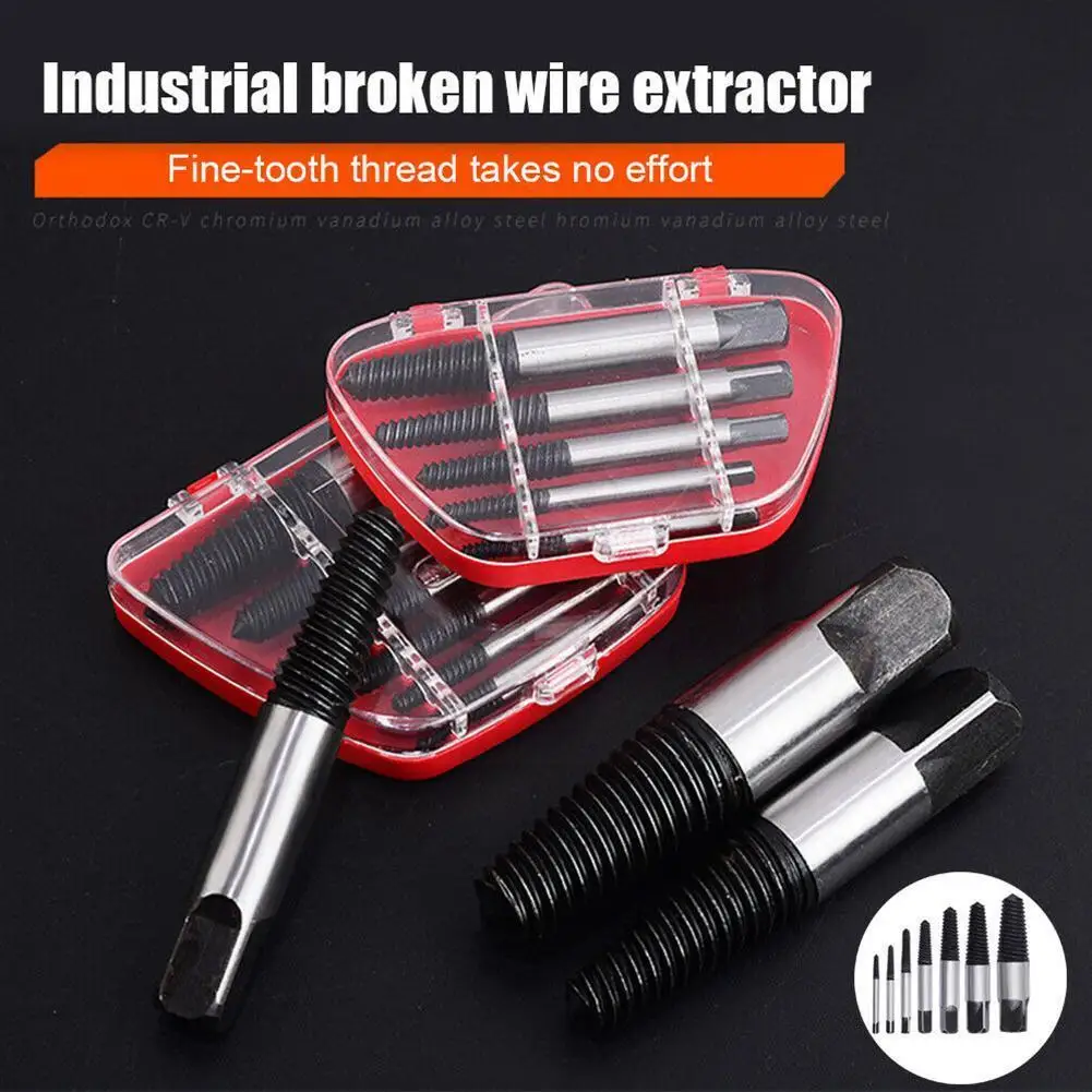 

Screw Extractor Steel Broken Speed Out Damaged Drill Out Damaged Broken Set Remover Center Set Guide Broken Bolt Bolt Set B F8b6