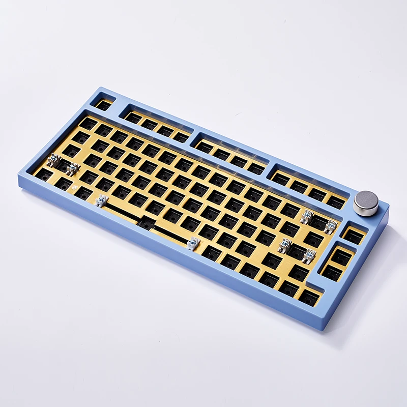 Беспроводная механическая клавиатура Keydous NJ80 2 4g BT5.0 Type-c RGB наборы сделай сам для WIN