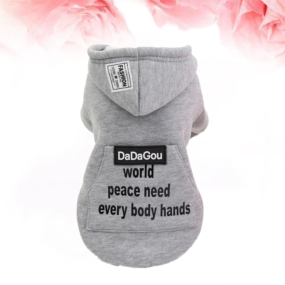 Двухфутовый свитер товары для домашних животных костюм с большим карманом собак