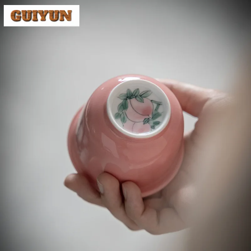 110 мл ручная роспись Бамбук Искусство Gaiwan креативный синий и белый чайный тюрен