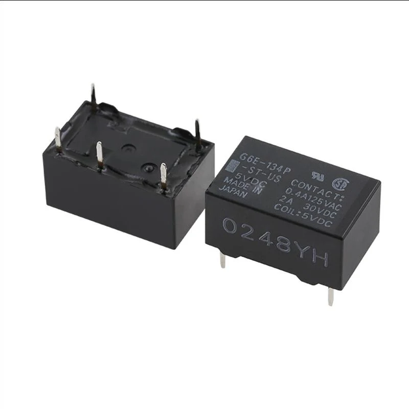 Горячая новинка 5 В реле G6E-134P-ST-US G6E 134P ST US G6E134PSTUS миниатюрное реле сигнала DC5V 5VDC 5V 0.4A 1250AVC 5PIN