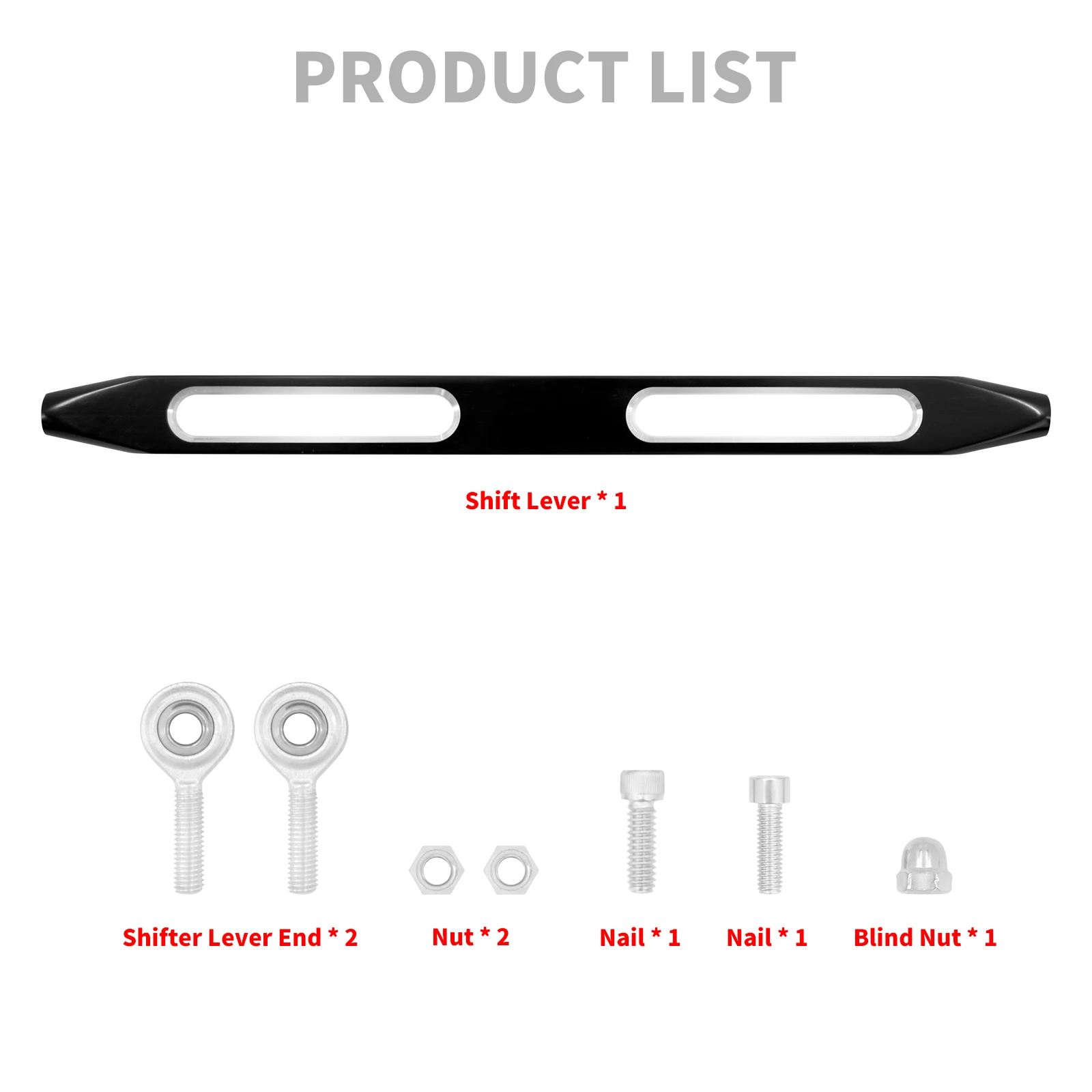 Алюминиевые рычаги переключения передач для мотоцикла 330 мм для Harley Touring Road King Glide FLHT FLHX Softail Fat Boy FLHC 1986-2024