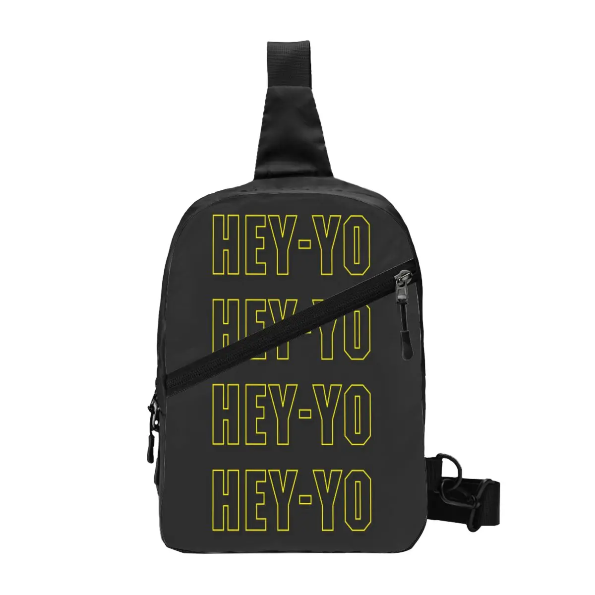 

Нагрудная сумка Hey-yo с двойной молнией