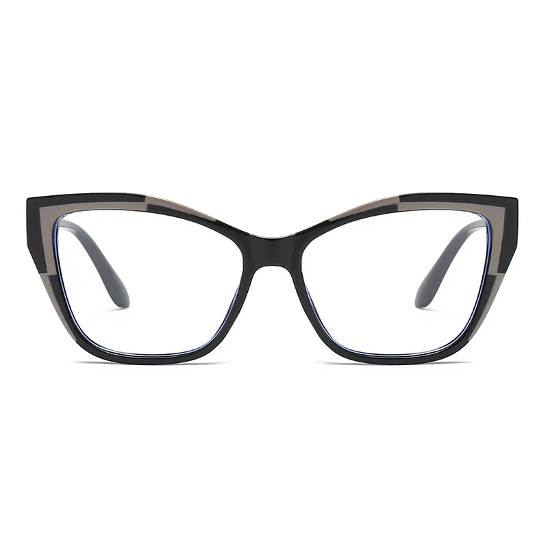 FRESHGUY модные женские оптические очки кошачий глаз контрастного цвета с защитой от
