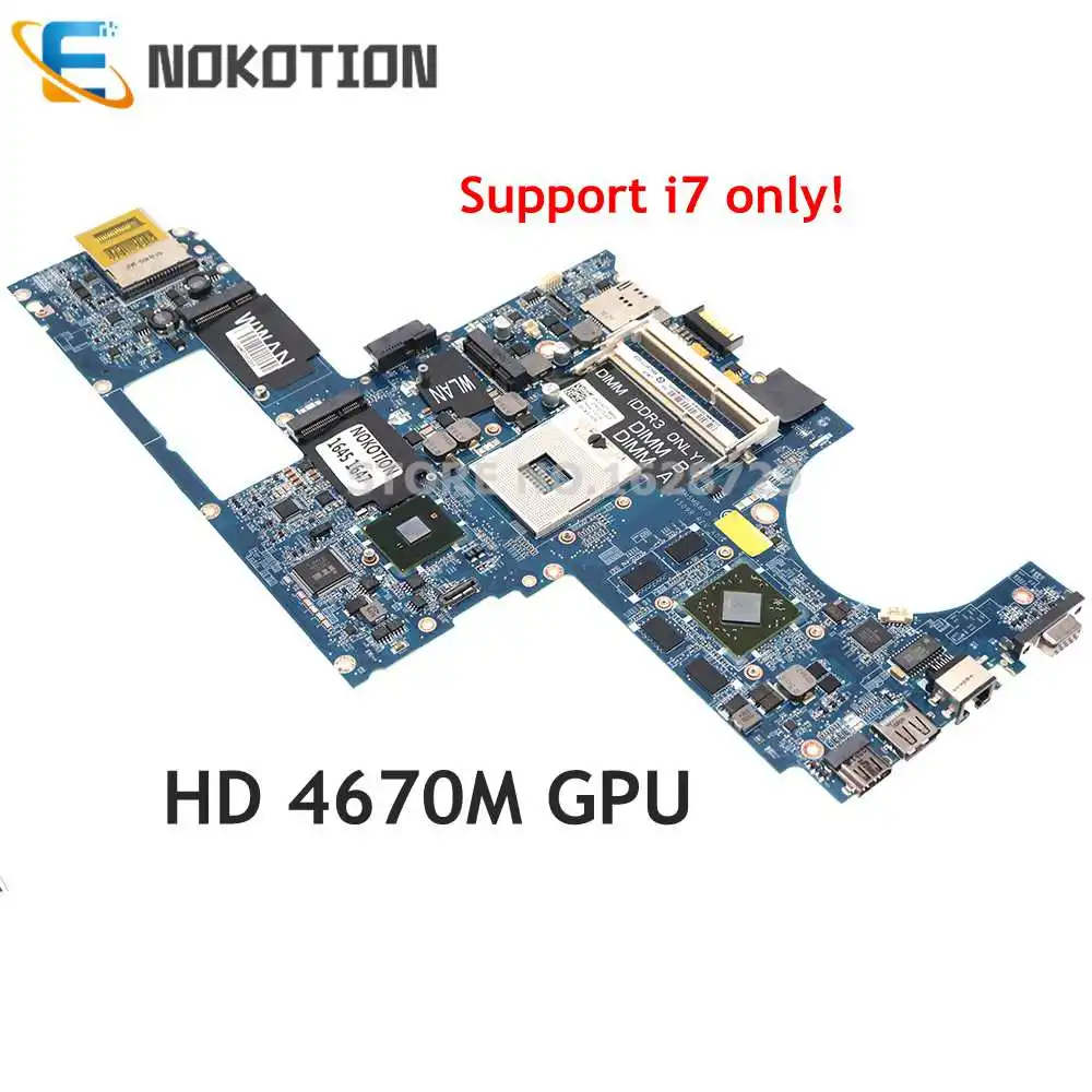 Материнская плата NOKOTION для ноутбука DELL Studio XPS 1645 1647 дюйма HD4670M графическая карта