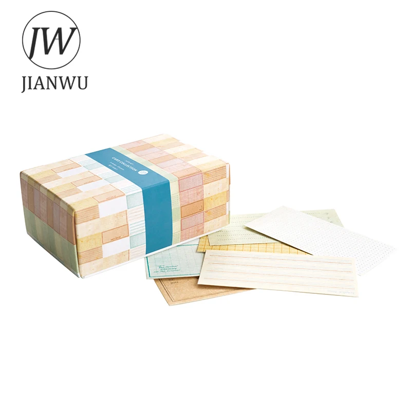 JIANWU 225 шт. простой блокнот для украшения границы Ретро материал бумага сообщений