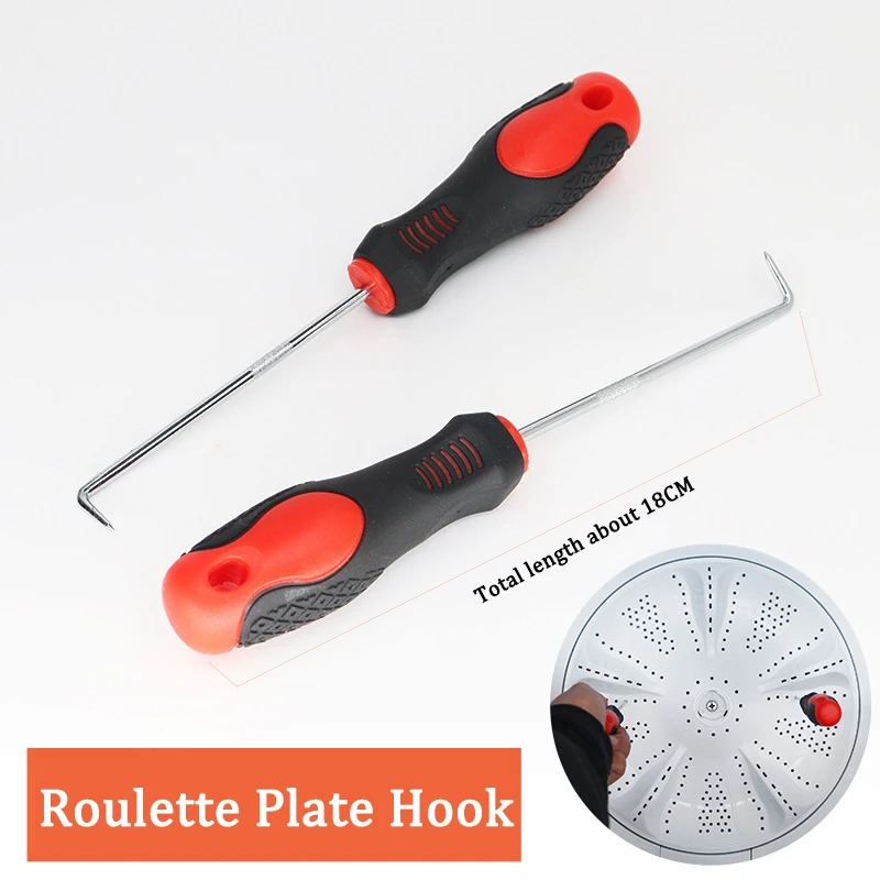 

Washing Machine with Right-Angle Hook of Pulsator Wheel Special Disassembly Tool for Cleaning The Chassis of Pulsator