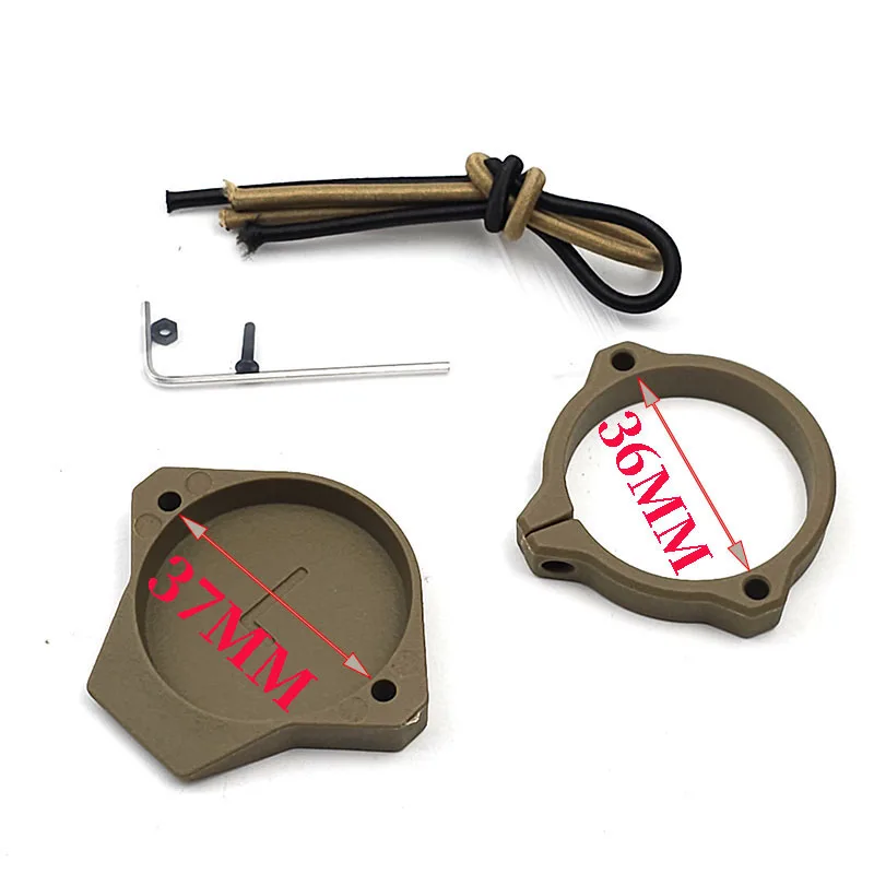 Защитный чехол для фонарика защиты от разведного света передняя крышка