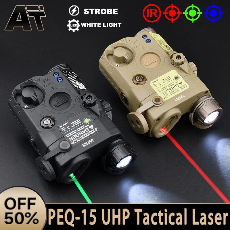 Тактический фонарик PEQ 15 Surefire M600C набор двухфункциональных переключателей