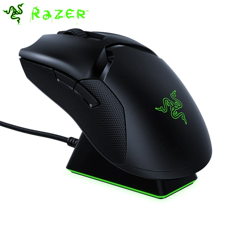 

Razer Viper Ultimate Gaming Mouse Hyperspeed RGB Lightest Optical Sensor 20000DPI 650IPS 8 Programmable Button Wireless Mouse