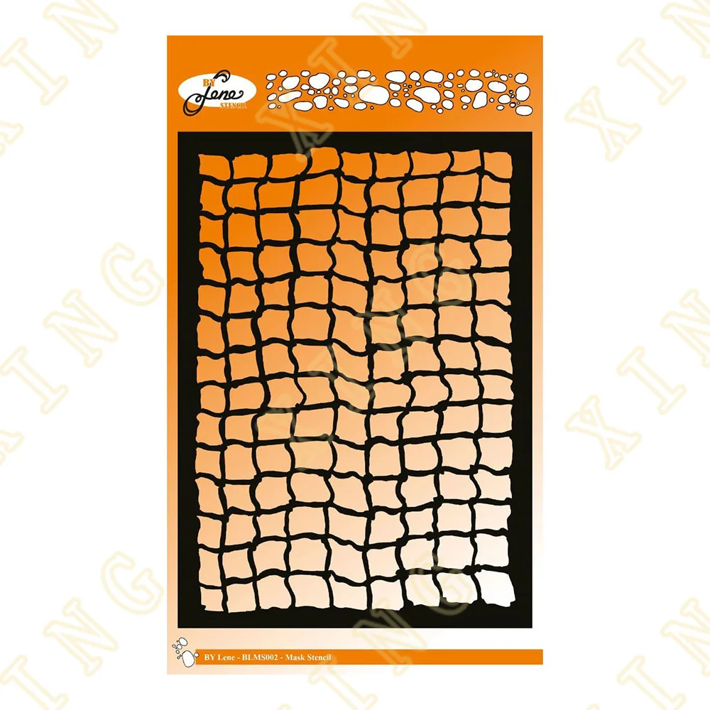 

Grid Hot Sale New Arrival Layering Stencils Painting Diy Scrapbook Coloring Embossing Paper Card Album Craft Decorative Template