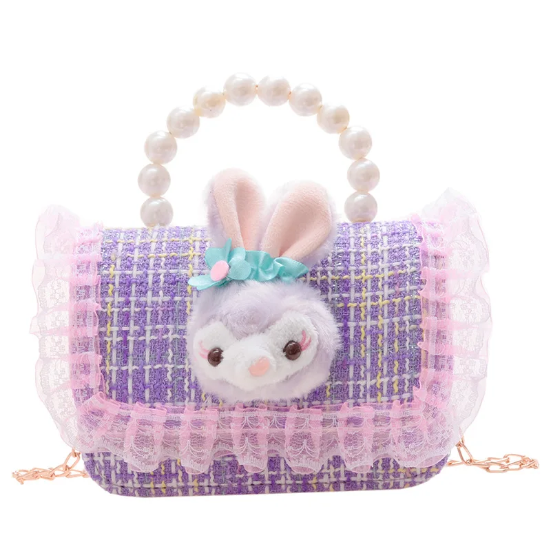 

Новинка 2022, Детская сумка-мессенджер Disney, маленькая мультяшная сумка для девочек Stellalou, милый подарок для детей