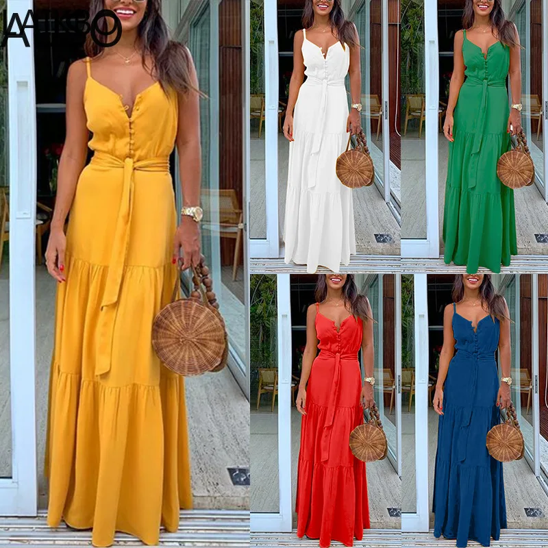 

Party Night Elegant Sexy Summer Dresses Multicolor Tropical Jungle Leaf Boho Long Dress Sling Cross Back plus size dress