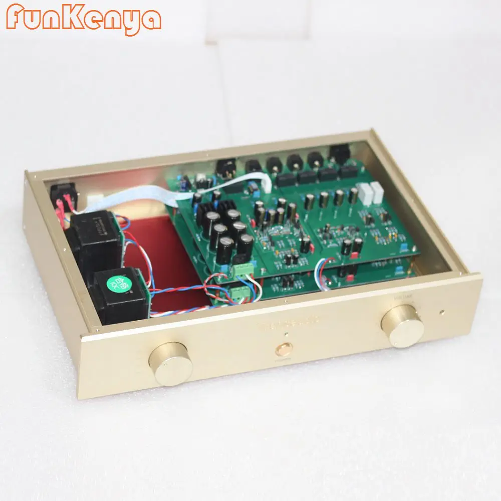 Полноразмерный предусилитель FM255 125db с дистанционным управлением - купить по