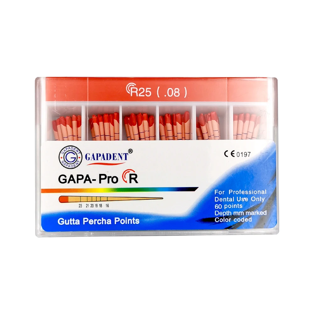 Стоматологические RECIPROC Gutta Percha Point впитывающие бумажные точки 08 R25 06 R40 05 R50