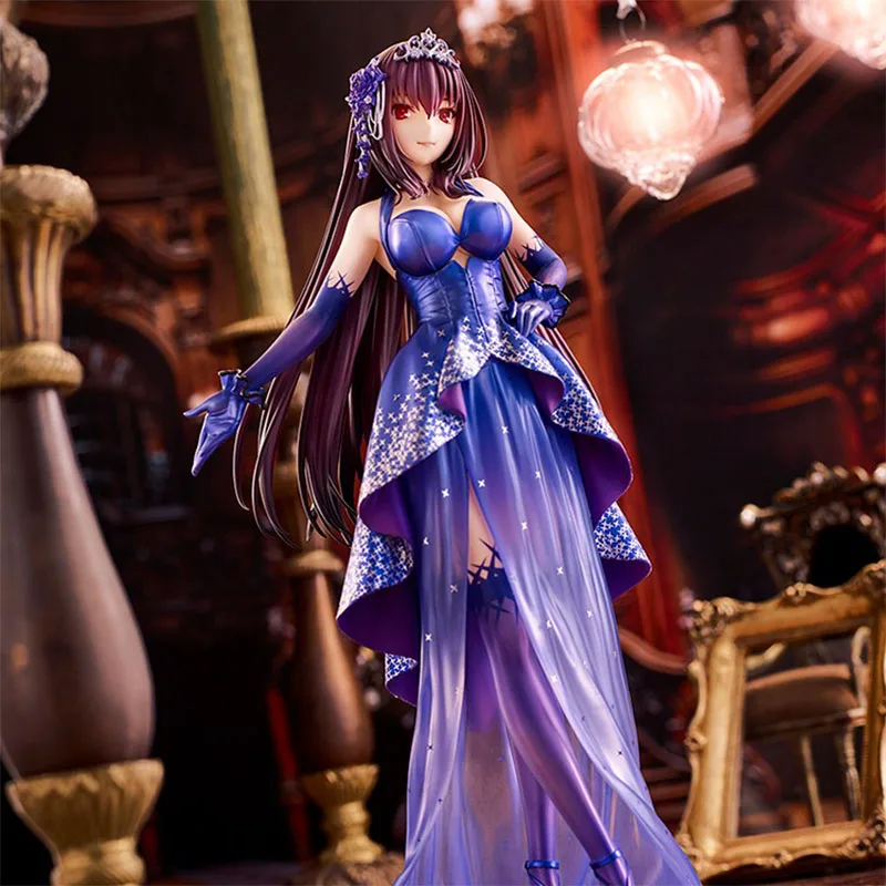 

18cm Fate/Grand Order Figure Sgathaich Lancer Full Dress Action Figure Sexy Girls Standing PVC Model Doll Collection Toys Gifts