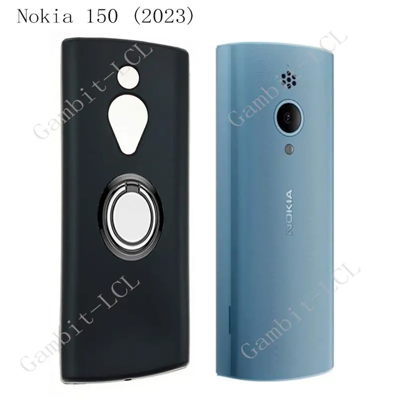 Для Nokia 150 2023 2G 2 4 &quotNokia задний кольцевой держатель кронштейн чехол для телефона