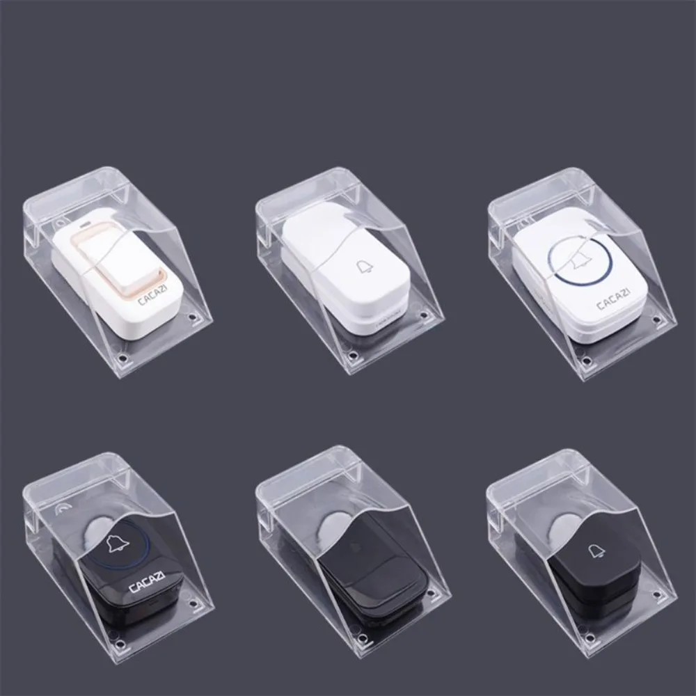 

Doorbell Ring Protector Bell Chime Cover Waterproof Wireless Doorbell Cover Smart Door Bell ProtectorFor CACAZI