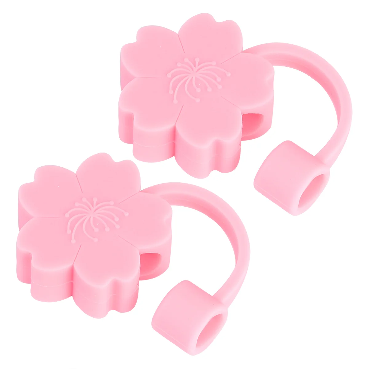 

Straw Cover Tips Silicone Straws Covers Drinking Cap Caps Protector Reusable Plug Topper Tip Lids Party Toppers Plugs Cute Metal