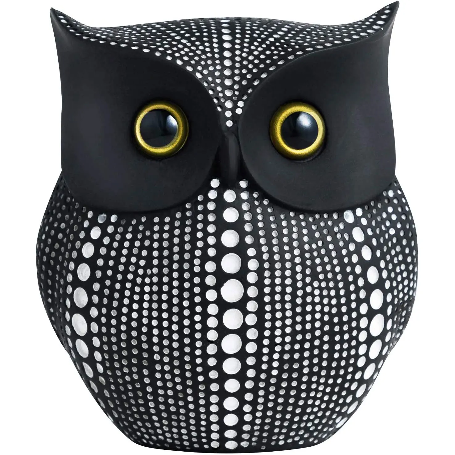 

Chic Owl Statue Decor Small Crafted Figurines for Home Decor Resin Owl Decoration Office Desktop Shelf Ornament Home Accessories