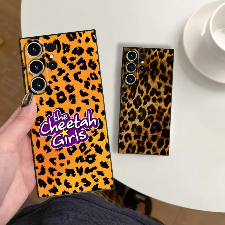 Фото Чехол с леопардовым принтом для Samsung Galaxy S26 Ultra S24 S20 Ultra S10 S9 S21 FE S23 S25 Plus Note 20 8 9 10 Funda Phone Cover №2