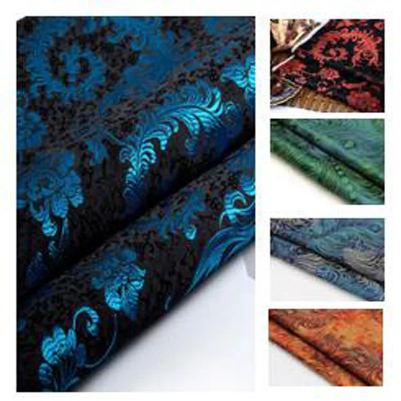 Жаккардовая ткань с перьями для костюма, обивки, декора для дома, 50x72 см