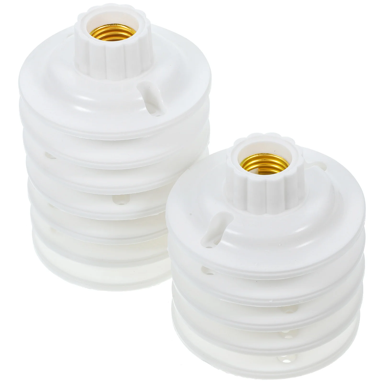 

12 Pcs Plum Lamp Holder Plug Converter E27 Base Socket Bulb Only Light Sockets Adapter Ceiling