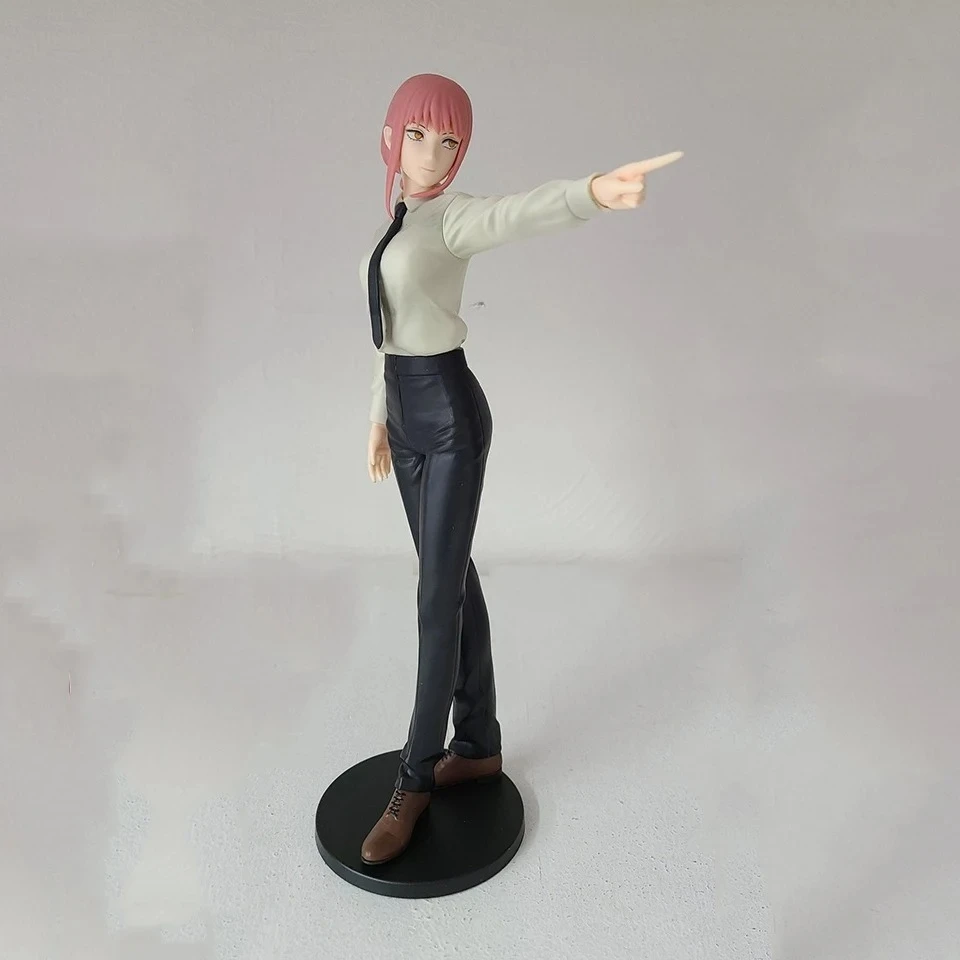 Фото Оригинальная оригинальная бензопила Banpresto, мужской блеск и гламур, 23 см, модель персонажа Makima, коллекция игрушек в подарок №1