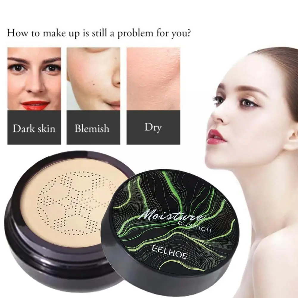 

Mushroom Head Air Cushion CC Cream Natural Moisturizing BB Foundation Oil-control Whitening Concealer Cosmetics Cream Makeu A8C6