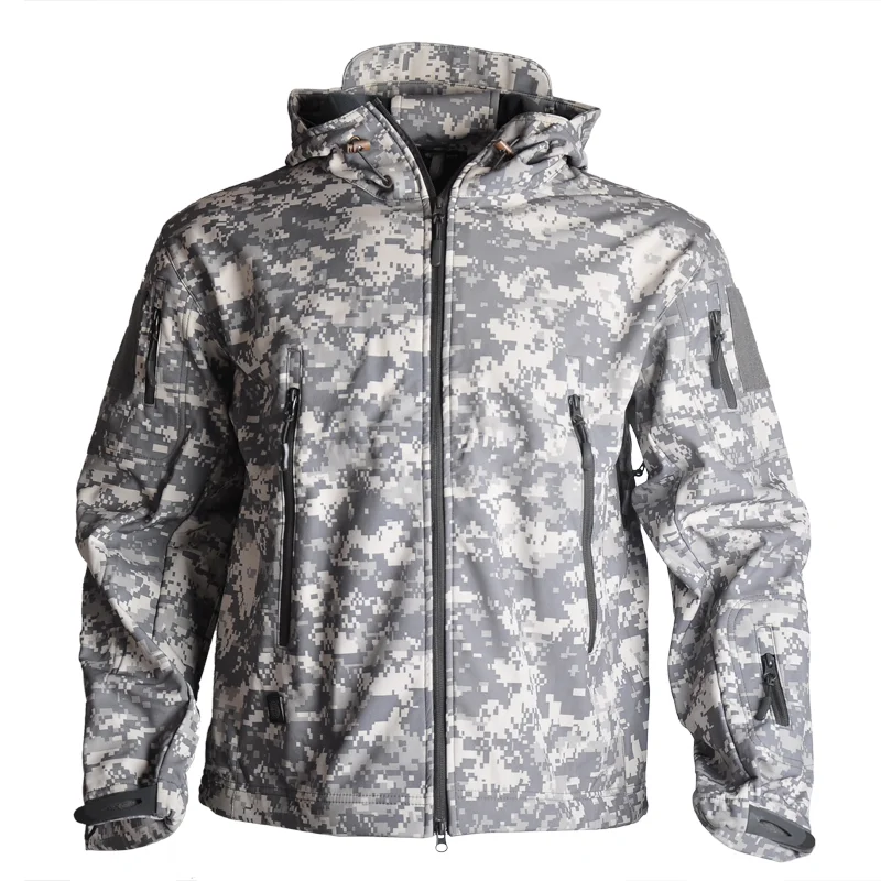 Tactical Jacket Military Camouflage Shark Skin Hunting Jackets fleece jacket waterproof wildproof combat jacket Tactical jacket