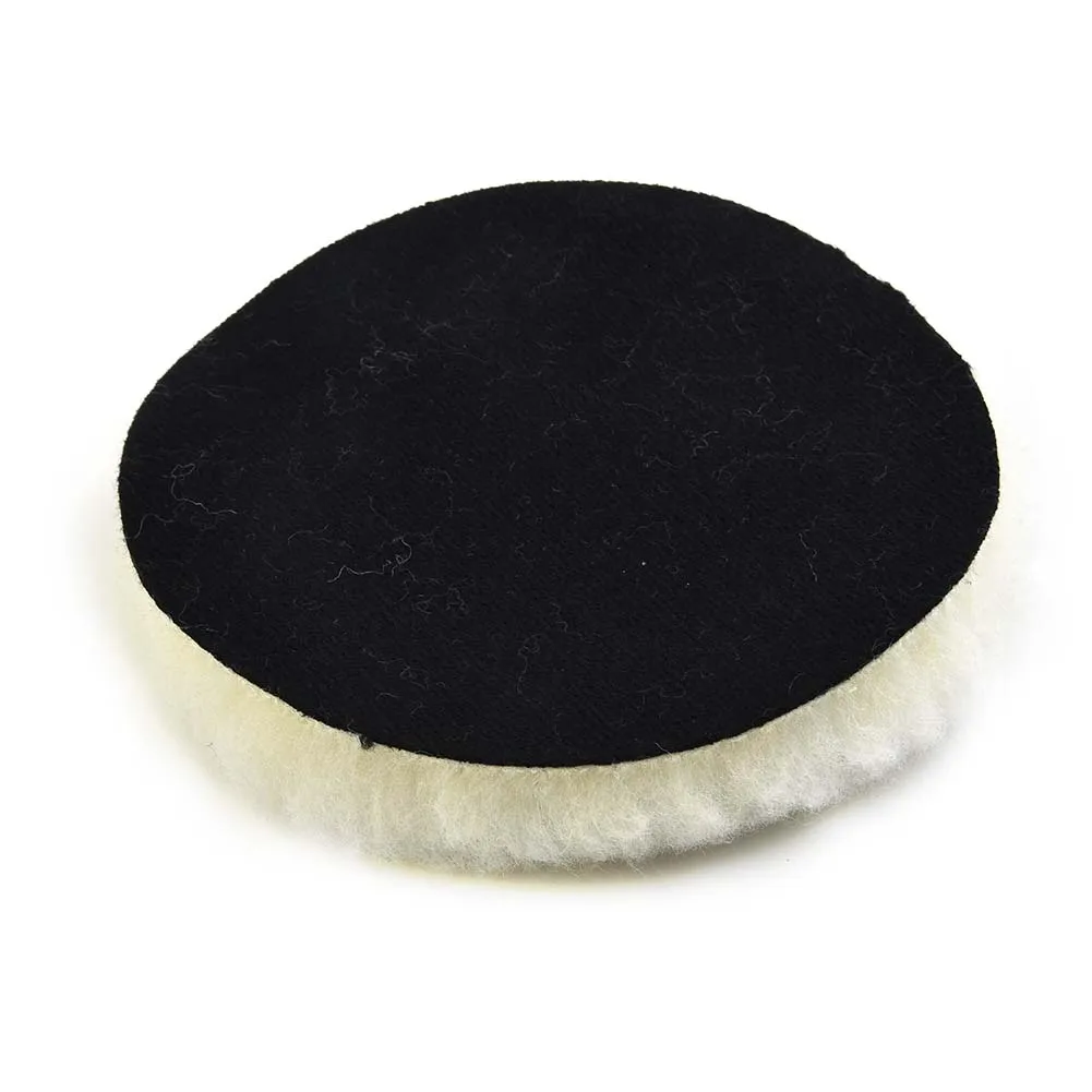 

5X 5 Inch Buffing Polishing Pads Wool Wheel Mop Kit For Car Polisher Drill Soft Great Quality Automotive Tools Buffing Pads