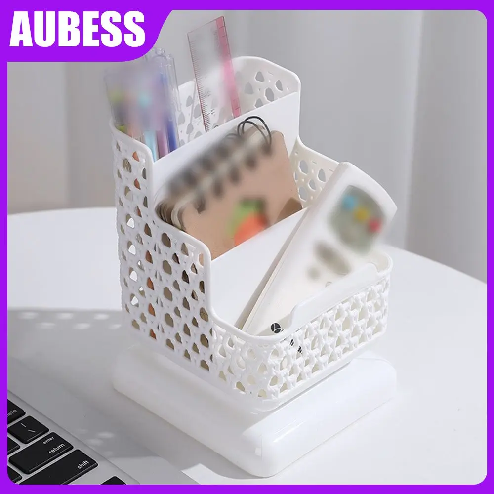 

Not Easy To Damage Storage Box Pp Material Storage Basket Easy To Clean Stationery Storage Box Wear-resistant Household Products